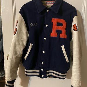 Vintage Varsity Bomber Jacket